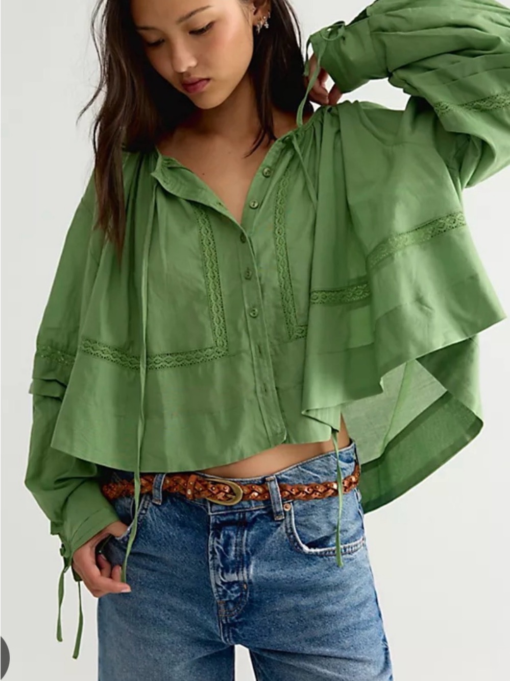 We The Free La Lune Blouse